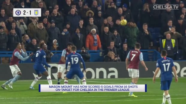 Mason Mount's thumping strike vs Aston Villa